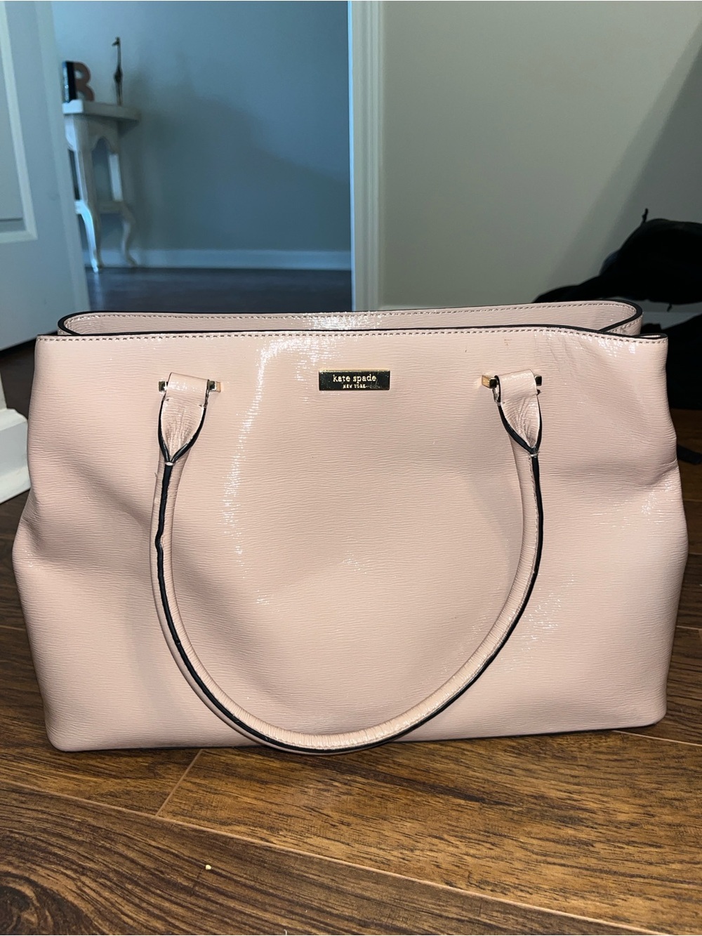 kate spade Blush Patent Leather Tote